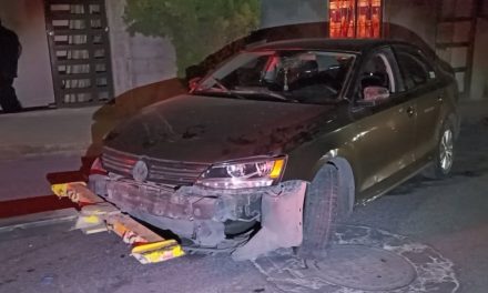 Ocurre peculiar par de choques en Saltillo