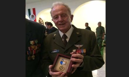 Fallece capitán mexicano del Escuadrón 201, que combatió en segunda guerra mundial