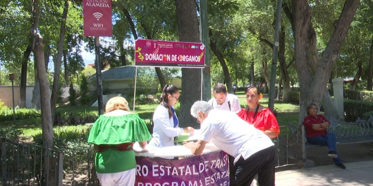 Conmemoran el Día del Trasplantado en Saltillo