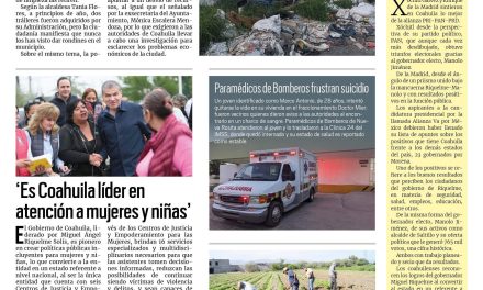 Portada RCG Carbonífera [21 de julio de 2023] Decae servicio de recolección de basura en Múzquiz; padres pueden elegir género para registrar a sus hijos y más…
