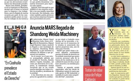 Portada RCG Centro [11 de julio de 2023] Recuperación de AHMSA tardaría cinco años; aumentan mediciones de presión arterial y más…