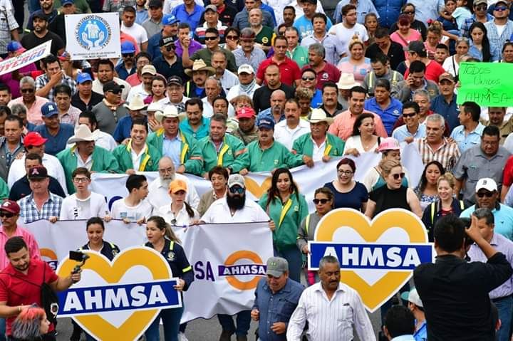 Convocan a megamarcha por AHMSA