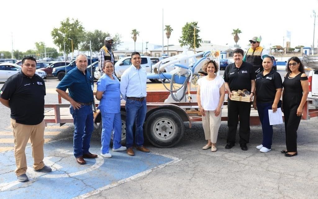 Dona empresa equipo médico en Acuña
