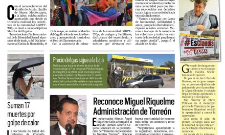Portada RCG Fronteriza [4 de julio de 2023] ‘Encabezamos un gobierno inclusivo’; invitan a ciudadanos a tramitar revisado ecológico y más…