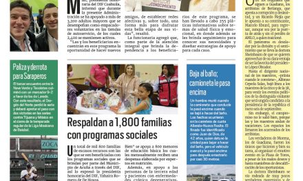 Portada RCG Fronteriza [31 de julio de 2023] Da apoyo DIF Coahuila a empacadores voluntarios; crearán centro de acopio para libros de texto y más…