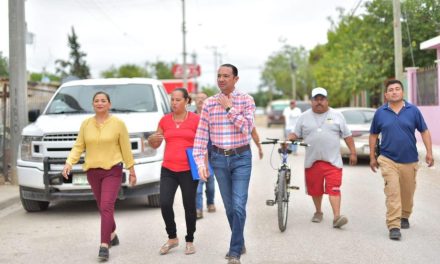 Inician obras de pavimentación en Acuña