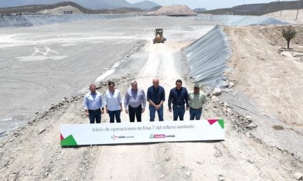 Inaugura Saltillo fosa 7 del relleno sanitario