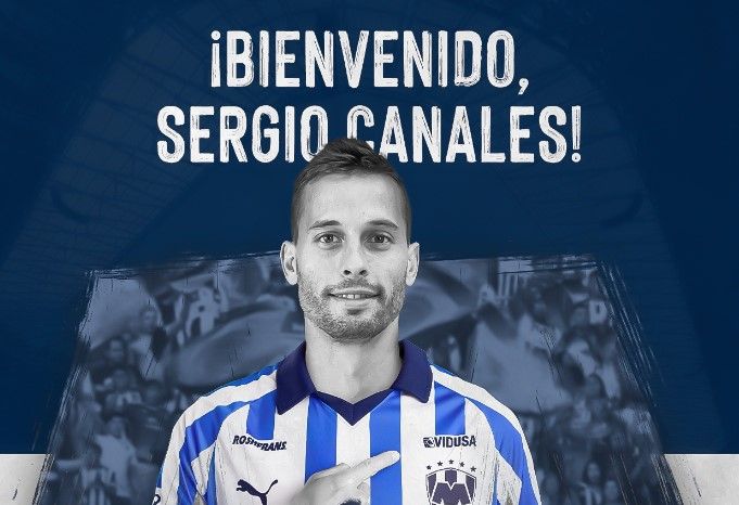 ¡Es oficial! Sergio Canales es el refuerzo bomba de los Rayados de Monterrey