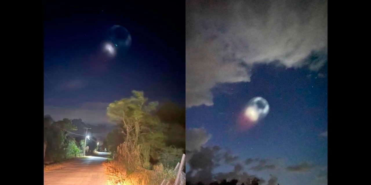 Objeto luminoso sorprende a habitantes de Escobedo, Nuevo León