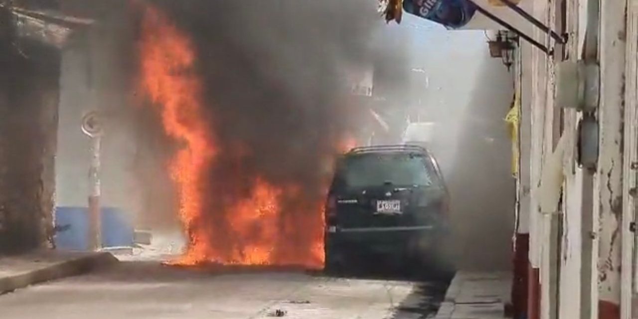 Violencia deja en Guerrero 5 taxistas muertos y unidades incendiadas