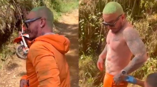 J Balvin sorprende a sus fans mostrando sus heridas tras accidente