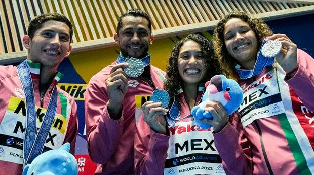 México es subcampeón del Campeonato Mundial de Natación