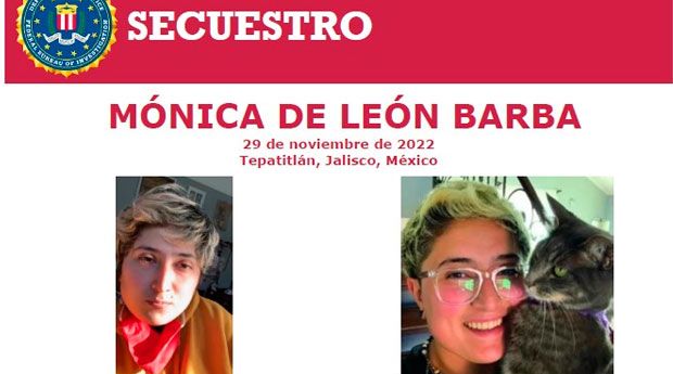 Liberan a estadounidense secuestrada hace casi 8 meses en Jalisco