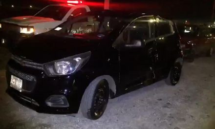 Motociclista terminó sobre el asfalto