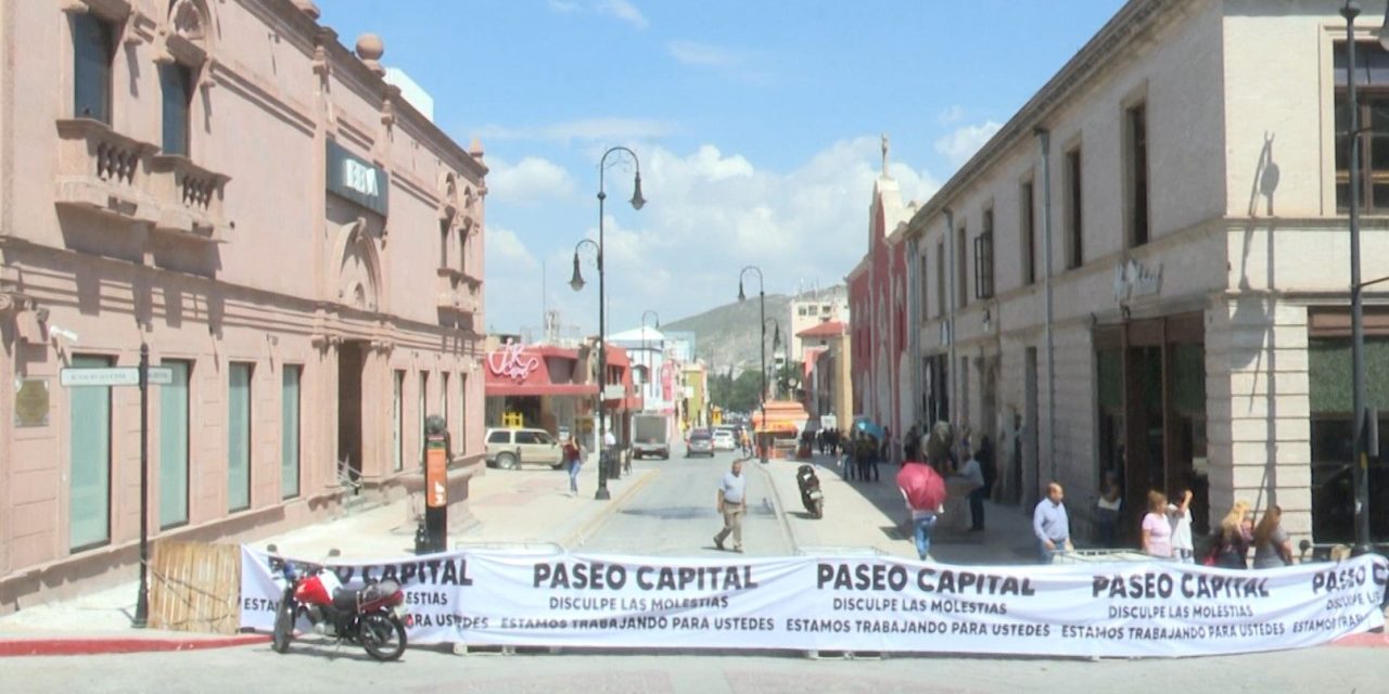 Avanza la obra de Paseo Capital