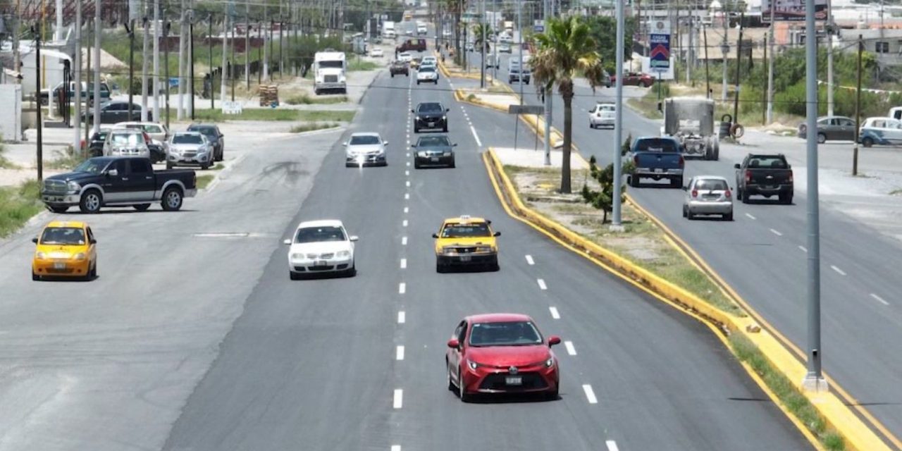 Concluye repavimentación del Valdés Sánchez en Saltillo