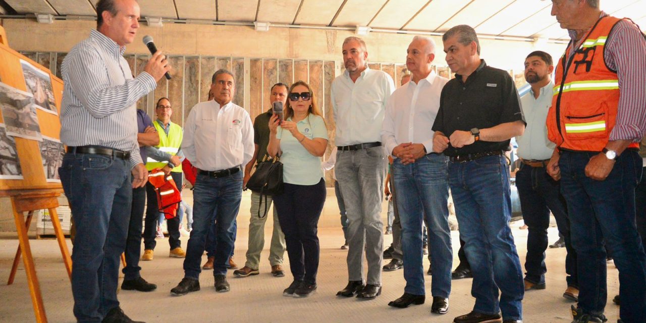 Supervisa MARS trabajos en Sistema Vial Cuatro Caminos