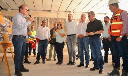 Supervisa MARS trabajos en Sistema Vial Cuatro Caminos