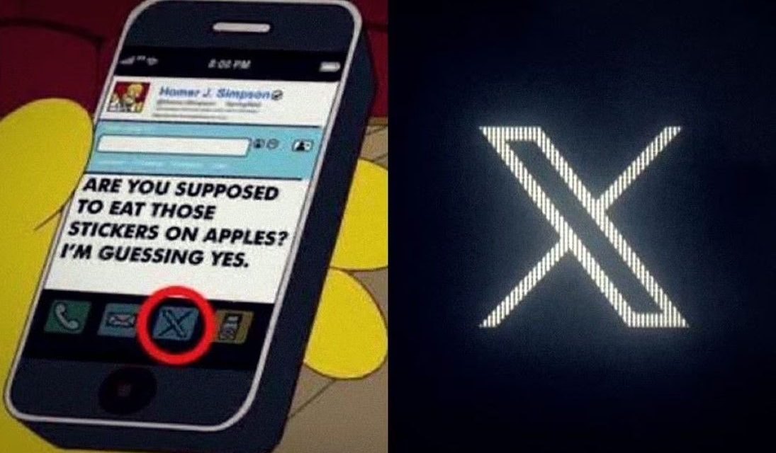 ¿Los Simpsons lo hicieron de nuevo? Revelan la ocasión que predijeron el nuevo logo ‘X’ de Twitter