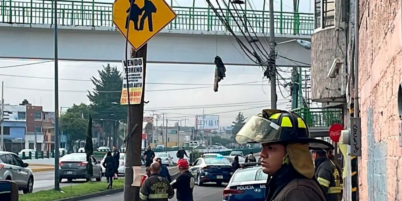 De terror, esparcen restos humanos en varios puntos de Toluca