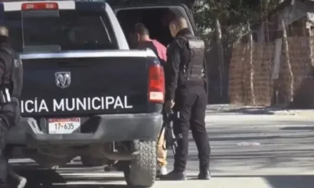 Detienen a asaltante que robaba con machete