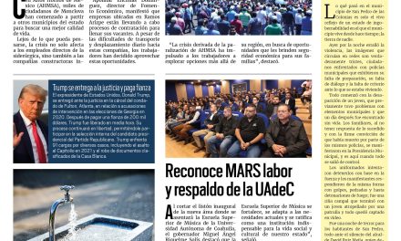 Portada RCG Centro [25 de agosto de 2023] Comienza fuga de trabajadores de Monclova; Suspende Hospital General interrupción de embarazos en Monclova y más…