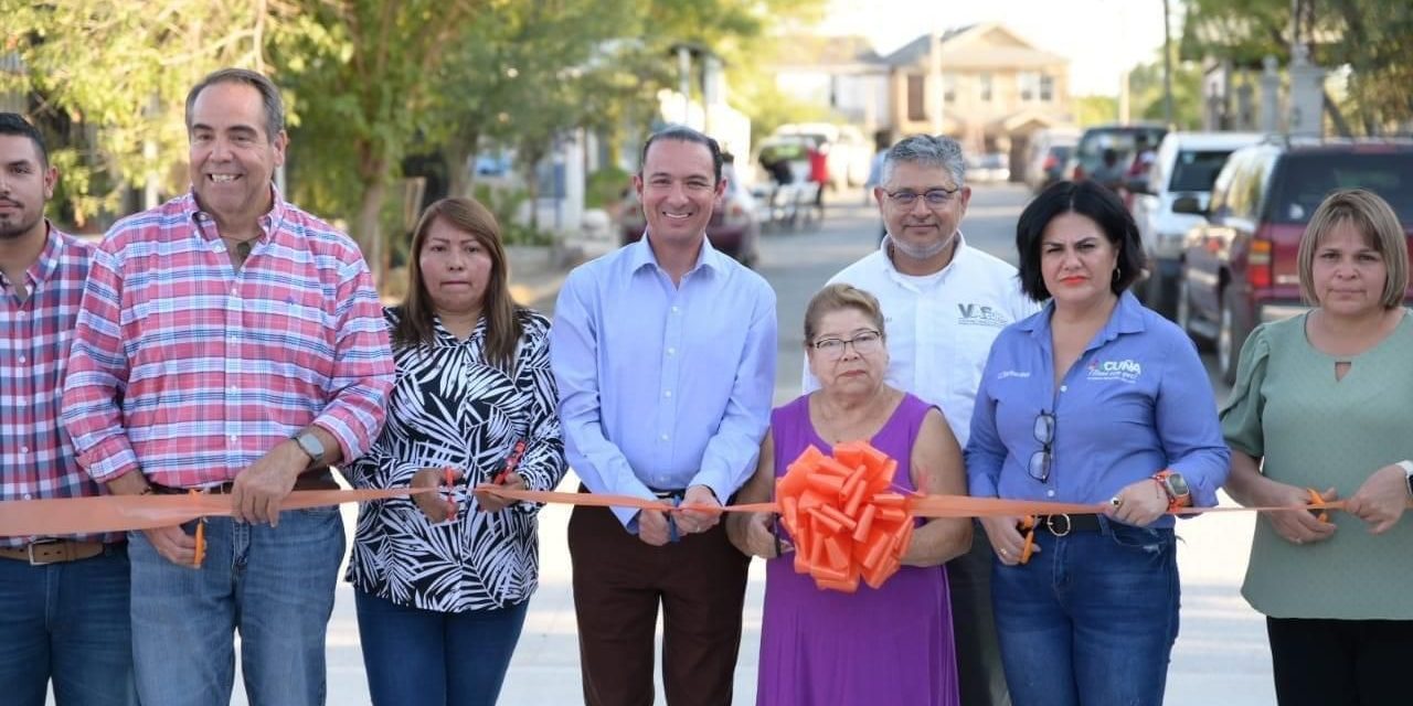 Mantienen en marcha programa de pavimentación en Acuña