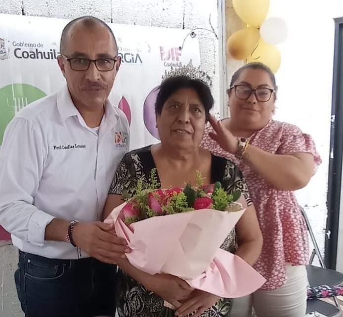 Festeja DIF a adultos mayores en Acuña