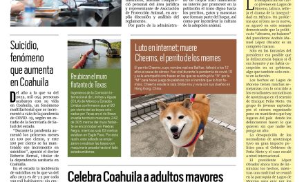 Portada RCG Fronteriza [20 de agosto de 2023] Aprueba Acuña reglamento para tenencia de mascotas; Suman esfuerzos para conservar Parque Nacional ‘Los Novillos’ y más…