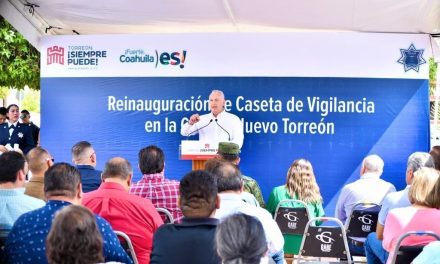 Alcalde pone en operación caseta de vigilancia en Torreón