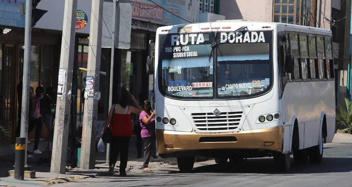 Ajustarán frecuencia en transporte público por regreso a clases