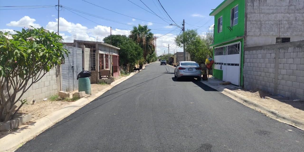 Avanza pavimentación en comunidades rurales de Torreón