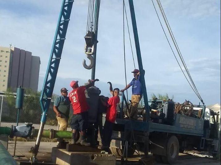 Inicia Simas Torreón reparación de bomba