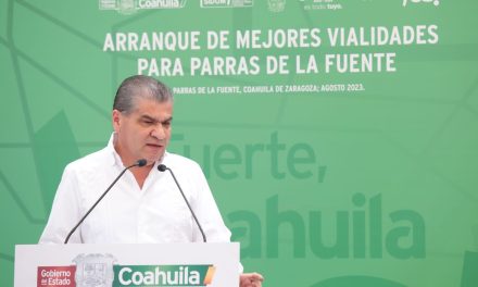 Construimos cimientos sólidos para el desarrollo de Coahuila: MARS