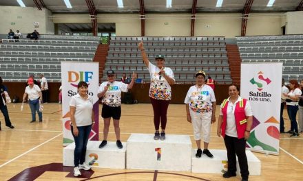 Arrancan los Juegos de Adultos Mayores en Saltillo