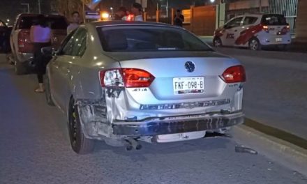 Ministeriales provocan accidente en Saltillo