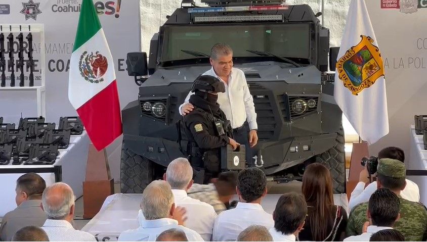 Coahuila invierte 31 millones de pesos más en compra de armamento