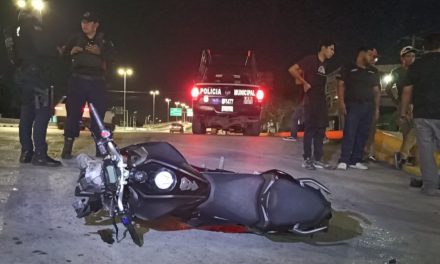 Saltillo: Carro los tumba y huye del lugar