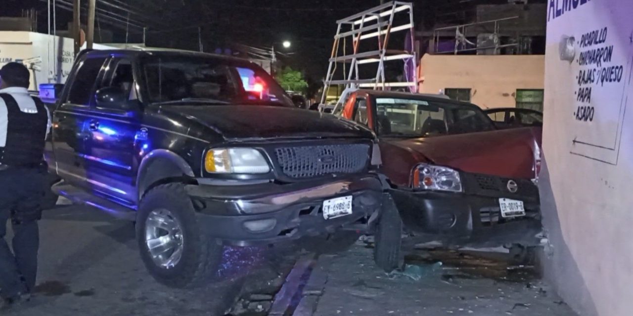 Chocan y se proyectan contra negocio en Saltillo por no respetar una señal de alto