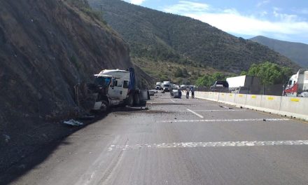 Accidente en Los Chorros paraliza la carretera 57