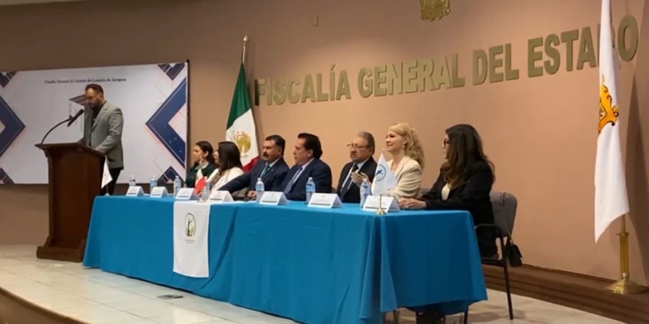 Firman convenio de colaboración FGE y Conalep