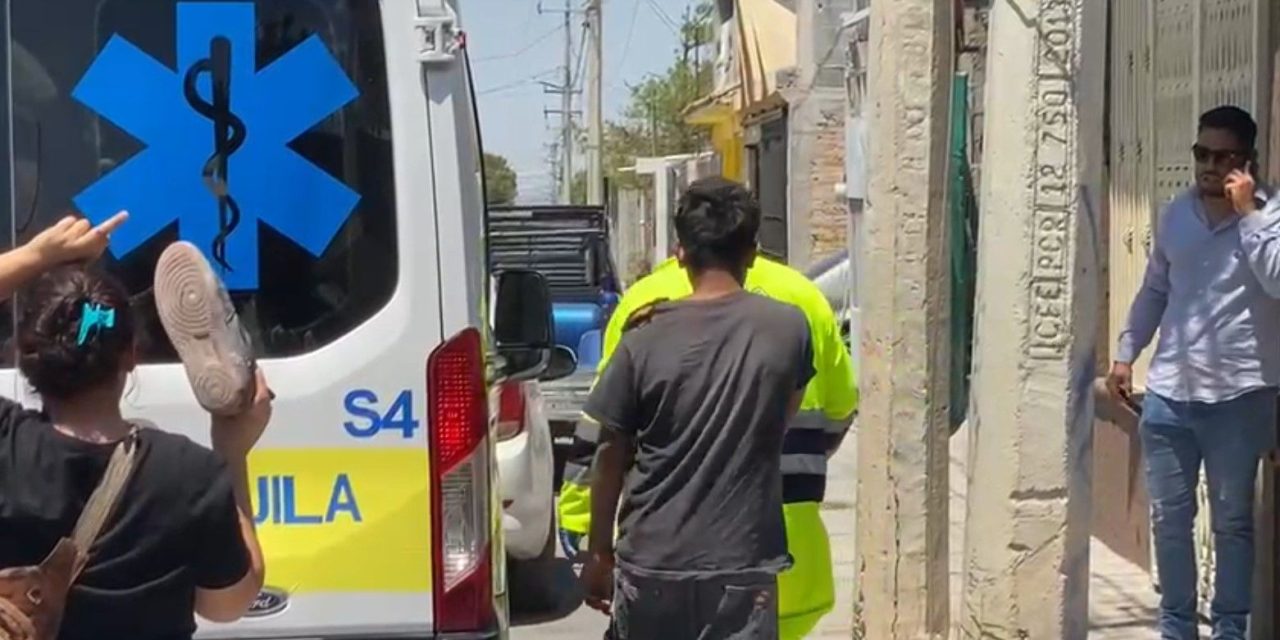 Menores en motocicleta fueron arrollados en la colonia San Ángel, al oriente de Saltillo
