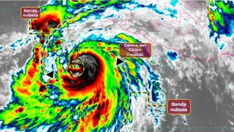 Huracán ‘Hilary’ evoluciona a categoría 2 en el Pacífico