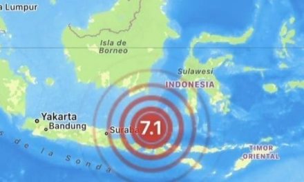 Se registra fuerte sismo de 7.1 grados en Indonesia