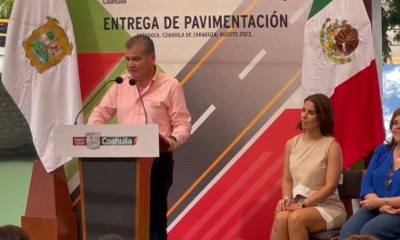 Gobernador entrega infraestructura urbana en el norte de Coahuila