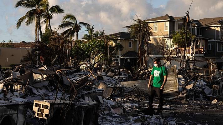 Los incendios en Hawai ya suman 93 personas sin vida; afirman que lo peor está por venir