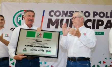 Con el PRI  Coahuila va puro pa’ delante: Carlos Robles Loustaunau