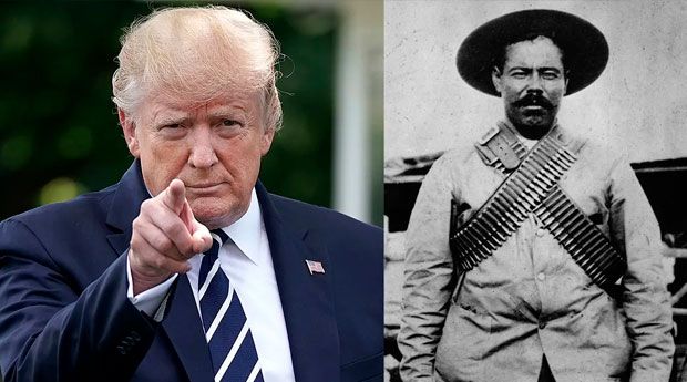 Trump compara a la Guardia Nacional con Pancho Villa