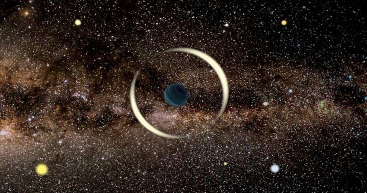 Hallan un planeta del tamaño de la Tierra que vaga sin rumbo por el universo