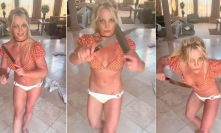 Policía acude a la casa de Britney Spears tras la publicación de un video bailando con cuchillos